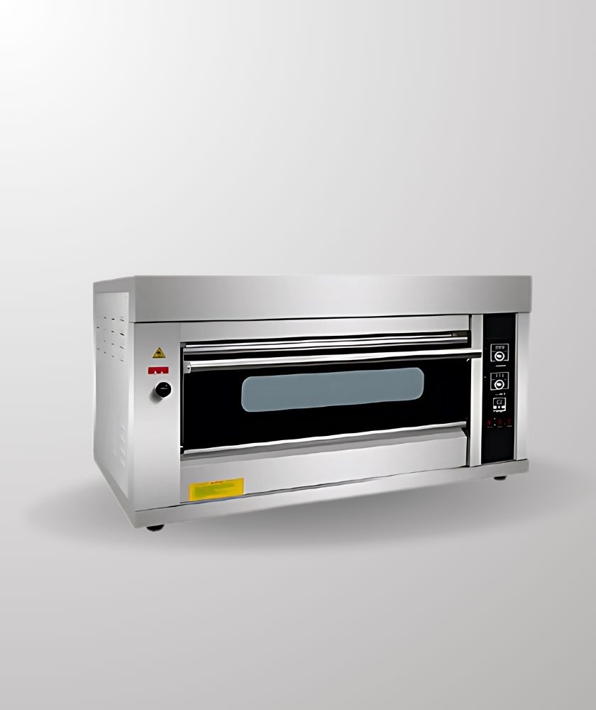 Full SS with Glass Door ΓÇô  1 Deck 1 Tray